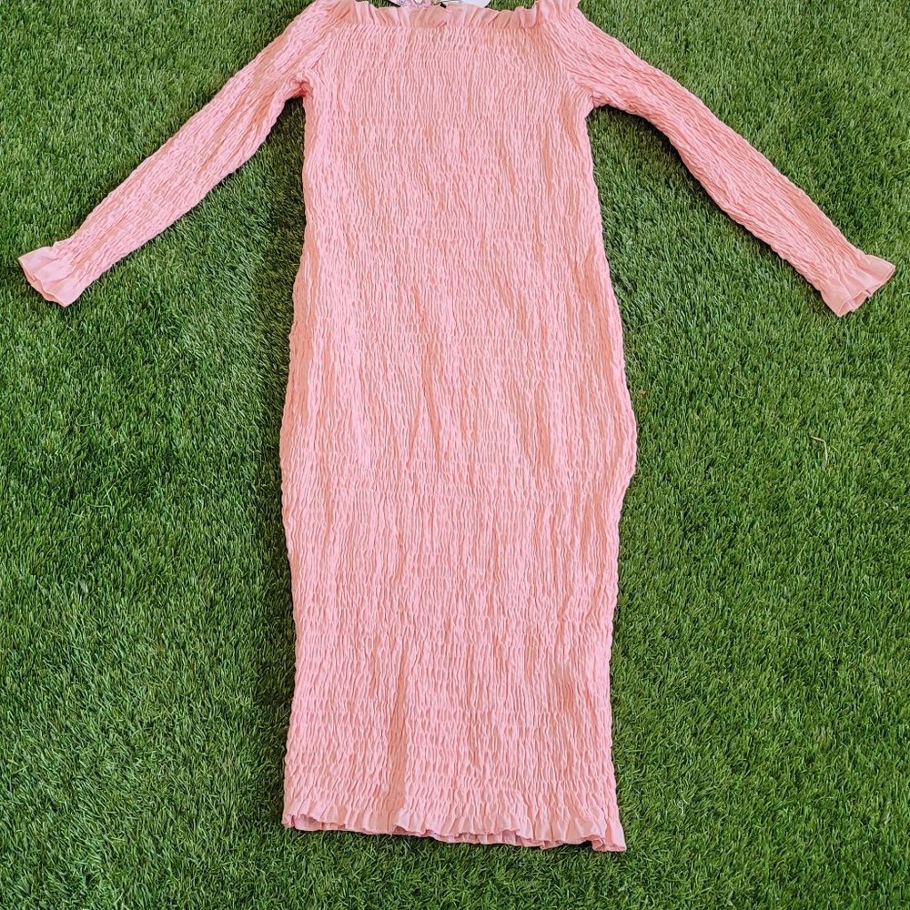 Boohoo Midi Maternity Dress- Size 12